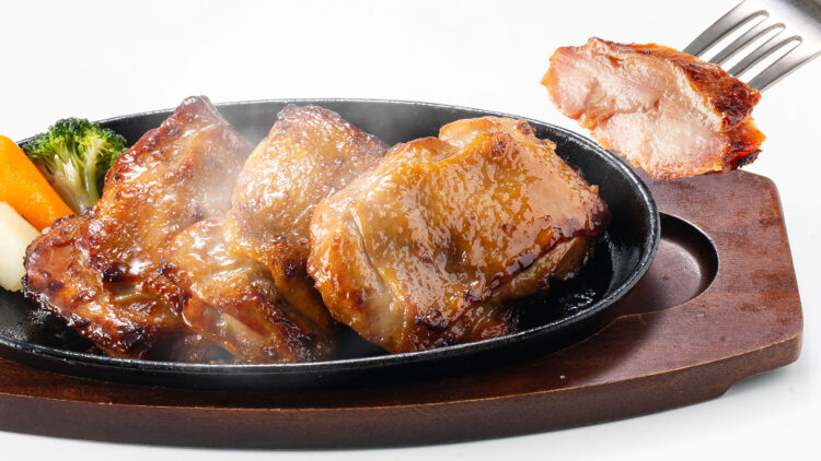 若鶏もも炙り焼きチキンステーキのイメージ