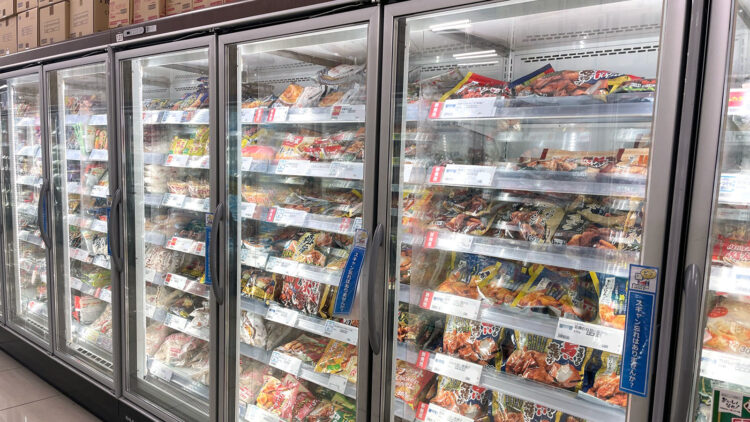 冷凍コーナー