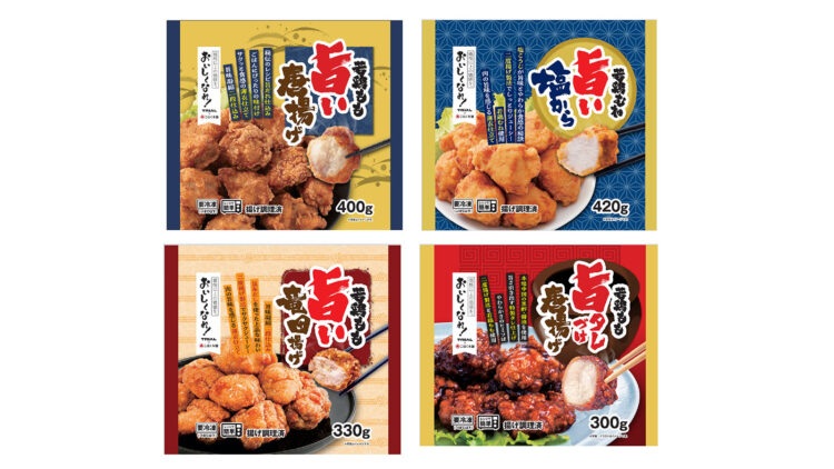 「冷凍唐揚げ」4種