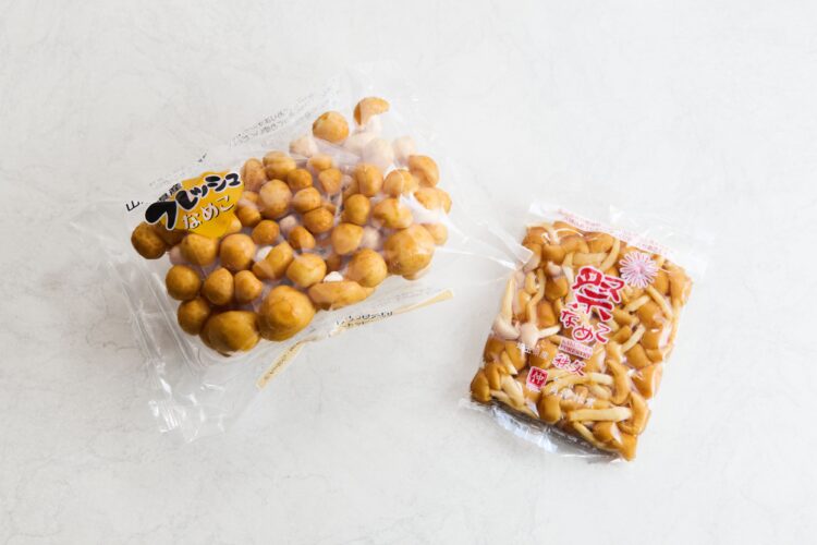 未開封のなめこの写真