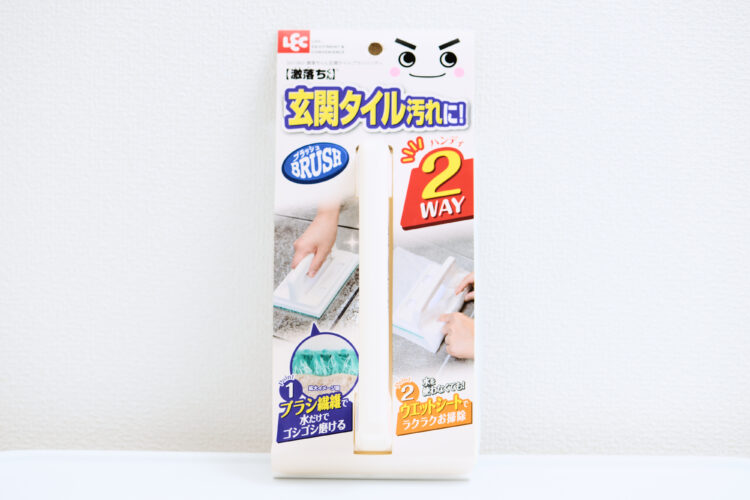 激落ちくん 玄関 タイルブラシ ハンディ タイプ（レック）