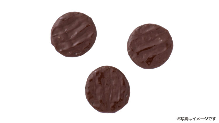 チョコがけビスケット