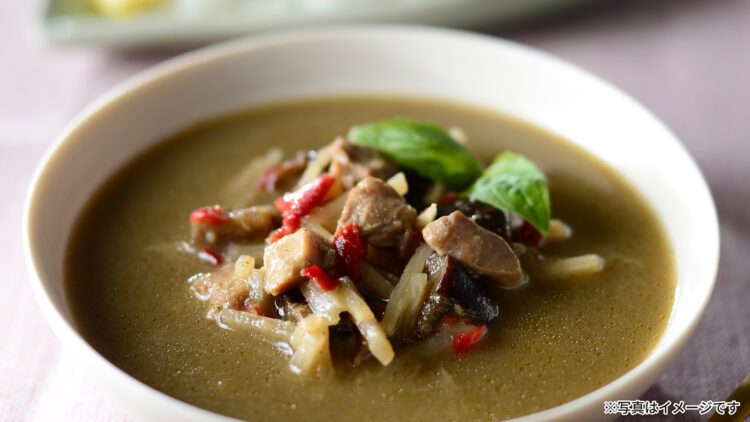 〈みなさまのお墨付き / 支持率92.7％〉青唐辛子の爽快な辛み グリーンカレー 160g 本体価格188円（税込203円）イメージ