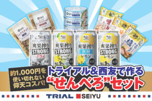 約1,000円で満足できる仰天コスパ！トライアル＆西友で作る“せんべろ”セット