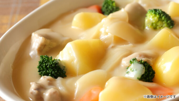 「コクと濃厚味わい クリームシチュー」イメージ