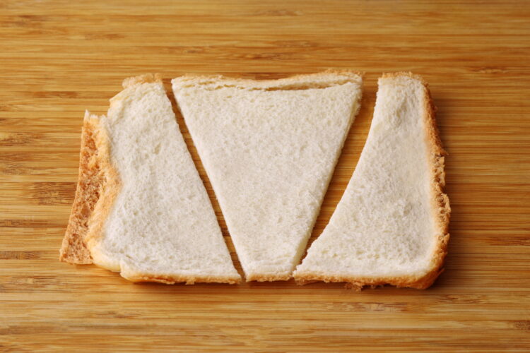 食パンを3等分にする