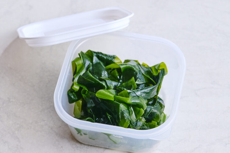 生わかめの冷蔵方法