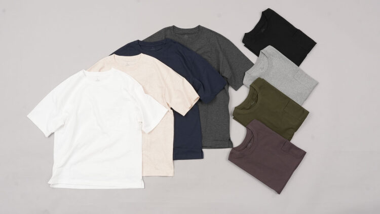 綿100%BIG Tシャツ メンズラインナップ