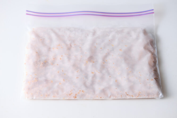 加熱してから冷凍する方法