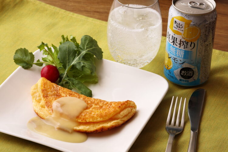 スフレオムレツ