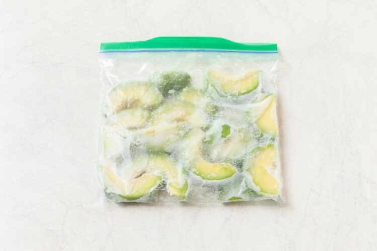 アボカドの冷凍保存