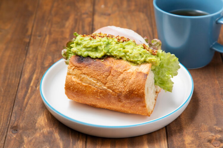 【ペースト】ハニーアボカドハムサンド