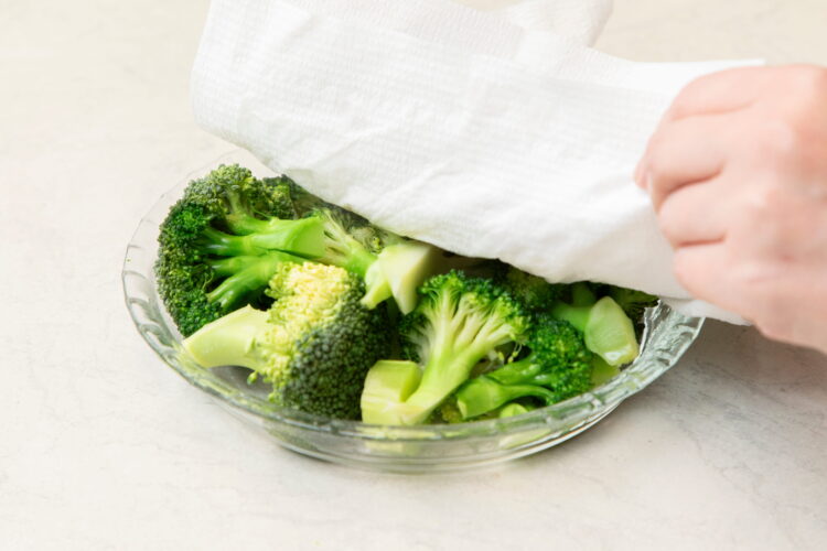 水気をしっかり取る