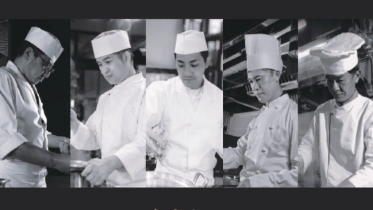 職人たちの集合写真