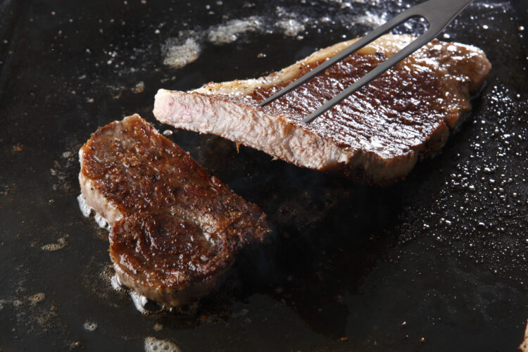 ステーキの焼き加減ウェルダン