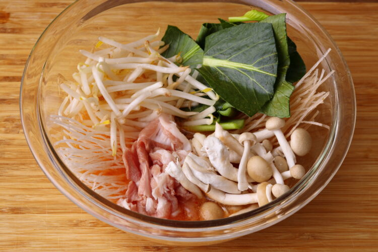 具剤を入れる