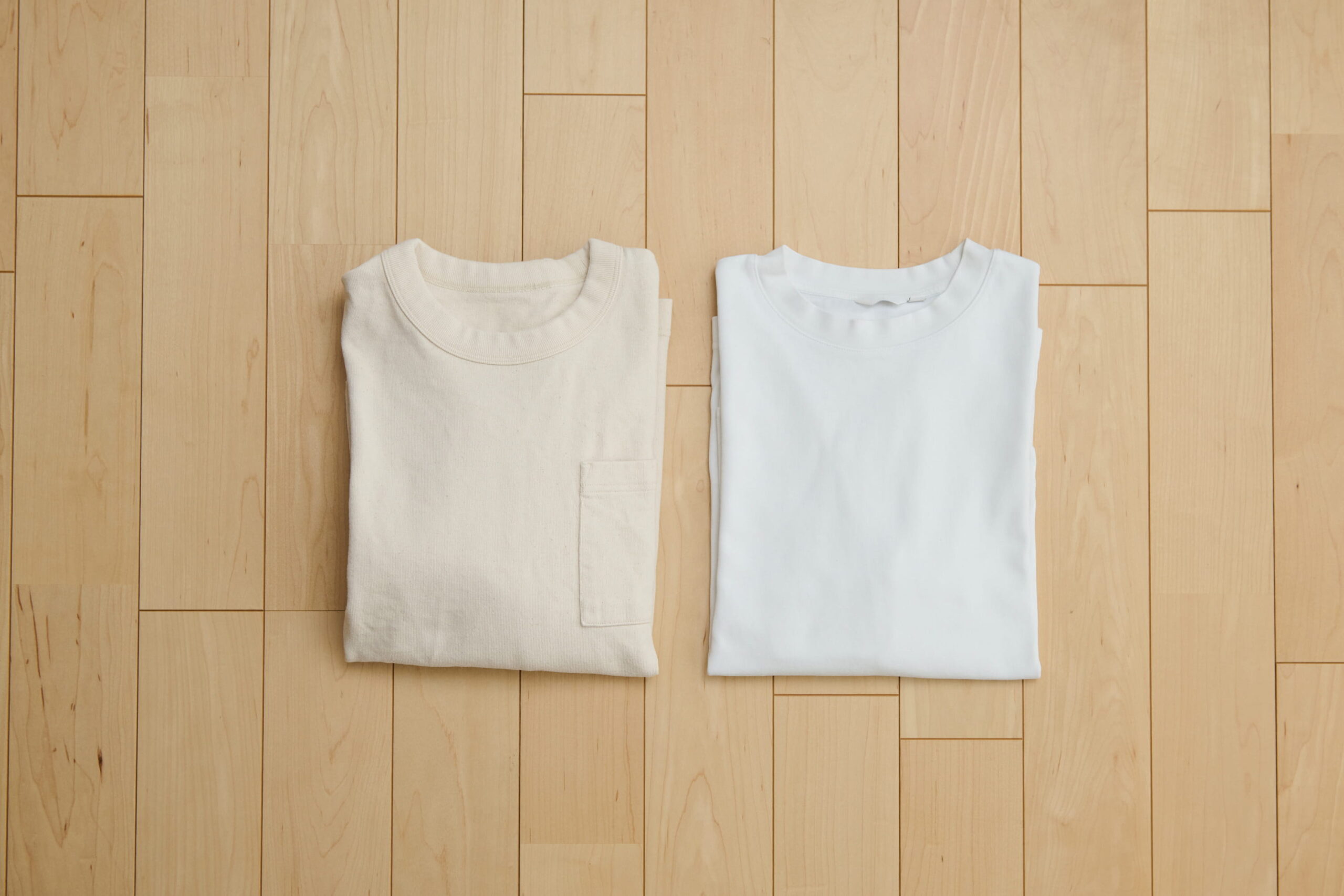 きれいなTシャツのたたみ方