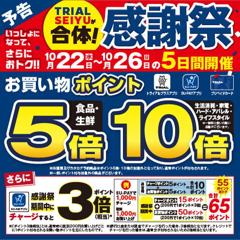 【予告】半期に一度の感謝祭！