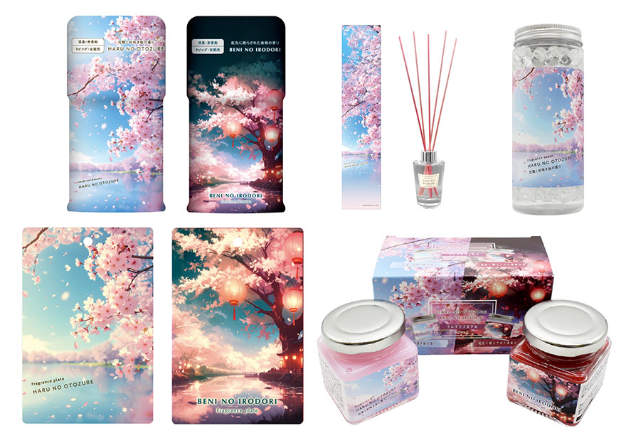 気持ち新たに、春の香りに包まれて。季節限定の香りアイテムが登場